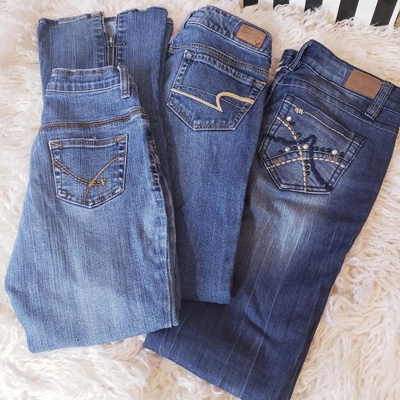 Various Denim - Jean Bundle - 3 Pairs - Size 0
